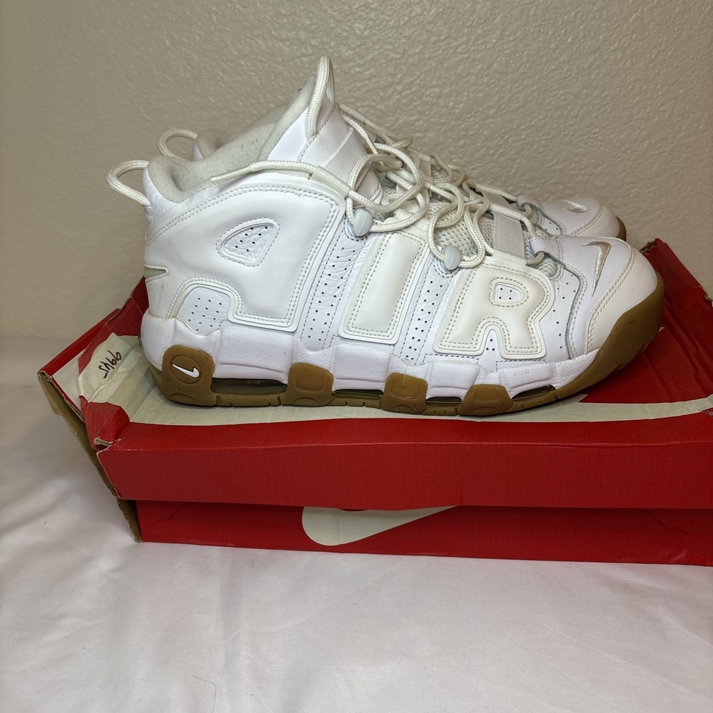 Nike Air More Uptempo "White Gum"- Size US 12 (414962-103)